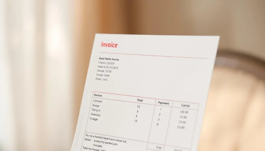 Comment faire une facture Airbnb : illustration montrant un utilisateur générant sa facture sur la plateforme Airbnb.