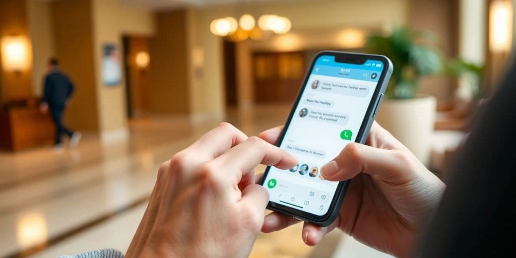 Comment envoyer un message à Booking com : capture d'écran du formulaire de contact