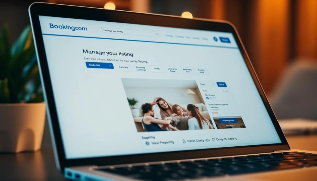 Image montrant les étapes pour comment mettre en pause une annonce sur booking.