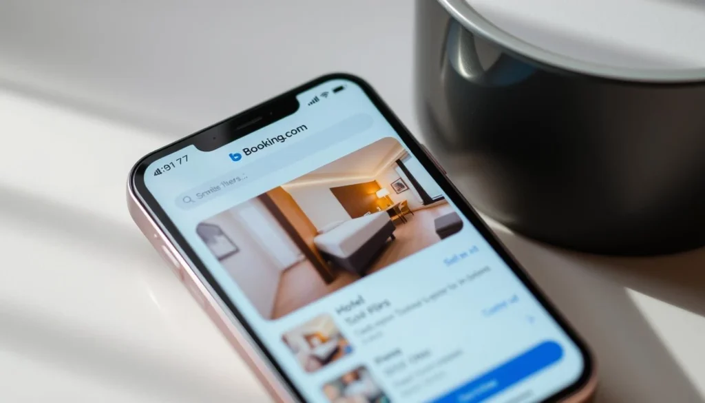 Exemple d'écran de confirmation expliquant comment recuperer les billets d'avion sur booking