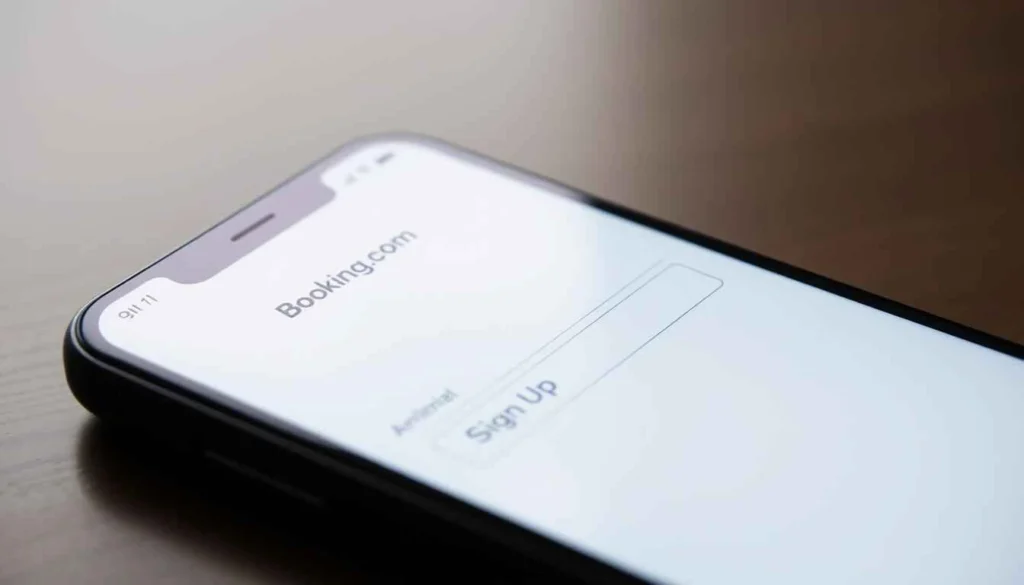Comment s'inscrire a booking étape par étape sur ordinateur et mobile