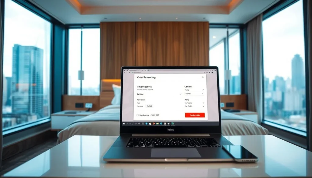 Page d’ouverture de compte Booking.com illustrant comment ouvrir un compte Booking