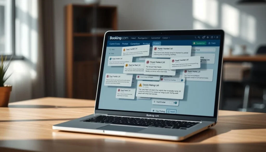 Page de compte client pour comment retrouver ma reservation Booking